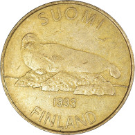 Monnaie, Finlande, 5 Markkaa, 1993 - Finlandia