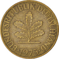 Monnaie, République Fédérale Allemande, 10 Pfennig, 1975 - 10 Pfennig