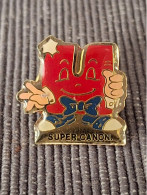 PIN'S PINS MAGASIN SUPERMARCHE HYPERMARCHE SUPER U SUPER CANON - Levensmiddelen