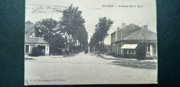 17 , Saujon ,  L'avenue De La Gare En 1918 - Saujon