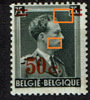 571  **  LV 23  éclair Et Point à Gauche Des Lèvres - 1931-1960