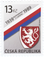 827 Czech Republic 17th November Anniversaries 2014 Heraldic Lion - Unused Stamps
