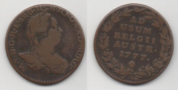 +  BELGIQUE  + 1  LIARD 1777 + - 1714-1794 Paesi Bassi Austriaci