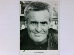 Signierte Autogrammkarte Von Besinger, Horst - Unclassified