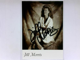 Signierte Autogrammkarte Von Morris, Jill (Sängerin) - Unclassified