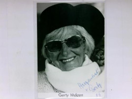 Signierte Autogrammkarte Von Molzen, Gerti (The Rock-Lady Of The Eighties) - Unclassified