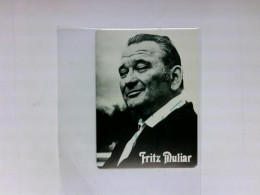 Fankarte, Schwarz-weiss Von Muliar, Fritz (Schauspieler) - Unclassified