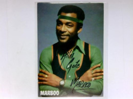 Signierte Autogrammkarte Von Marboo (Sänger) - Unclassified