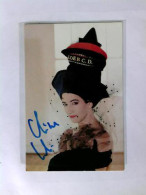 Signierte Autogrammkarte Von Loeb, Caroline (Sängerin) - Unclassified