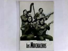 Signierte Autogrammkarte Von Muchachos, Los (Musikgruppe) - Unclassified