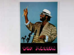 Signierte Autogrammkarte Von Mellow, Don (Sänger) - Unclassified