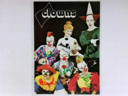 Signierte Autogrammkarte Von Clowns (Gesangsgruppe) - Unclassified