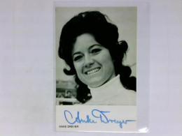 Signierte Autogrammkarte Von Dreyer, Anke (Sängerin) - Unclassified