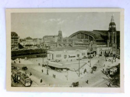 Postkarte: Hauptbahnhof Mit Staatlichem Schauspielhaus Von Hamburg - Unclassified