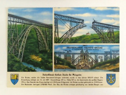 Postkarte: Deutschlands Höchste Brücke Bei Müngsten Von Müngsten - Unclassified