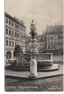 Postkarte. Leipzig, Mägdebrunnen Von Leipzig - Unclassified