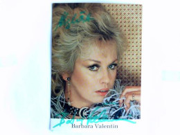 Signierte Autogrammkarte Von Valentin, Barbara - Non Classés