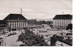 Postkarte. Hamm/Westf. - Hauptbahnhof Und Hauptpost Von Hamm - Non Classés