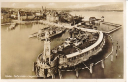 Postkarte. Lindau. Hafenmole U. Segelclubhaus Von Lindau - Non Classés