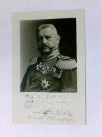 Portrait Von Hindenburg, Paul Von - Non Classés