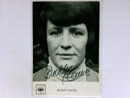 Signierte Autogrammkarte Von Caine, Buddy (Sänger) - Non Classés