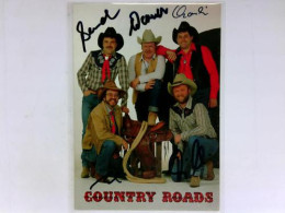 Signierte Autogrammkarte Von Country Roads (Gesangsgruppe) - Non Classés
