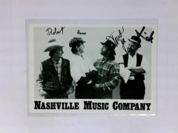 Signierte Autogrammkarte Von Nashville Music Company (Country & Western) - Ohne Zuordnung