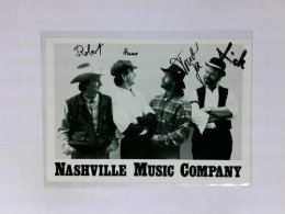Signierte Autogrammkarte Von Nashville Music Company (Country & Western) - Non Classés