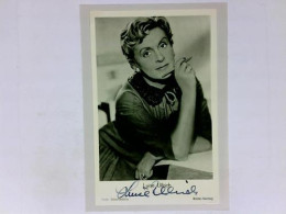 Signierte Autogrammkarte Von Ullrich, Luise (Schauspielerin) - Ohne Zuordnung