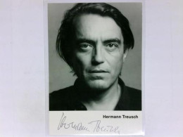 Signierte Autogrammkarte Von Treusch, Hermann - Non Classés