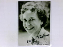 Signierte Autogrammkarte Von Teichmann, Edith - Non Classificati