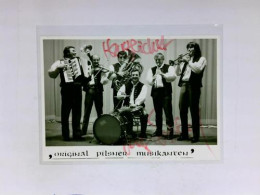 Signierte Autogrammkarte Von Original Pilsner Musikanten;  J. Popisila, CSSR - Non Classificati