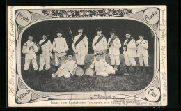 AK Hamburg-Lokstedt, Turnverein Von 1892, Gruppenfoto  - Lokstedt