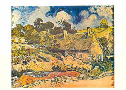 Art - Peinture - Vincent Van Gogh - Chaumes à Cordeville - Vue De La Rue Rajon - CPM - Voir Scans Recto-Verso - Peintures & Tableaux