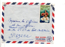 POLYNESIE SEUL SUR LETTRE POUR LA FRANCE - Covers & Documents