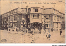 CAR-AALP4-BELGIQUE-0343 - BRUXELLES-UCCLE-Monument Edith Cavell Et L'Ecole Belge D'Infirmieres - Brussel Bij Nacht