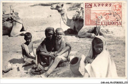 CAR-AALP6-ETHIOPIE-0565 - LES JEUNES ENFANTS ET LES CHAMEAUX - Etiopia
