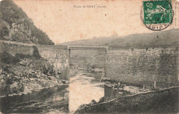 FRANCE - Digue De Pinay (Loire) - Vue Sur Un Pont - Fleuve - Vue D'ensemble - Carte Postale Ancienne - Roanne