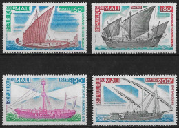 MALI - BATEAUX ANCIENS - N° 271 A 274 - NEUF** MNH - Schiffe