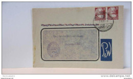SBZ: Orts-Brief Mit 8 Pf Köpfe I Mit SoSt. Zwickau Berg- Und Robert Schumann-Stadt Vom 2.8.50 Knr: 214 (2) - Covers & Documents