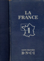 Carte Géographique Par La B.N.C.I. édition Blondel La Rougerie, Lorient/Pontivy, Le Havre, Nantes, Poitiers, N° 1 - Carte Stradali