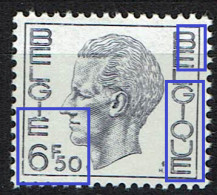 1745  **  LV 2  Lettres Et Cadres Déformés - 1961-1990