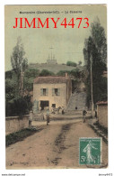 CPA - MONTENDRE En 1910 (Charente-Inf.) Le Calvaire ( Rue Bien Animée ) Edit. Gautrat - Montendre