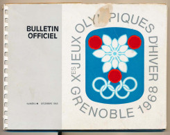 Bulletin Officiel N° 4  Décembre 1965 Xèmes Jeux Olympiques D'hiver Grenoble 1968   En Allemand, Anglais Et Français* - Boeken