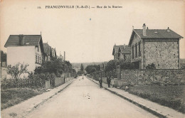 D4775 FRANCONVILLE Rue De La Station - Franconville