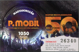 Hungary 2023. Hungarian Rock Music Classics. P.Mobil (MNH OG) Souvenir Sheet - Neufs