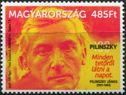 Hungary 2021. 100 Years Of The Birth Of Janos Pilinszky, Poet (MNH OG) Stamp - Ungebraucht