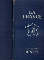 Carte Géographique Par La B.N.C.I. édition Blondel La Rougerie, Nantes, Bourges, Meaux/Romilly, Cognac, Vichy, N° 2 - Roadmaps