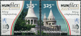 Hungary 2022. HUNFILEX 2022: Fisherman's Bastion (MNH OG) Set - Unused Stamps