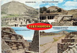 TEOTIHUACAN - Mehrbildkarte - Mexique